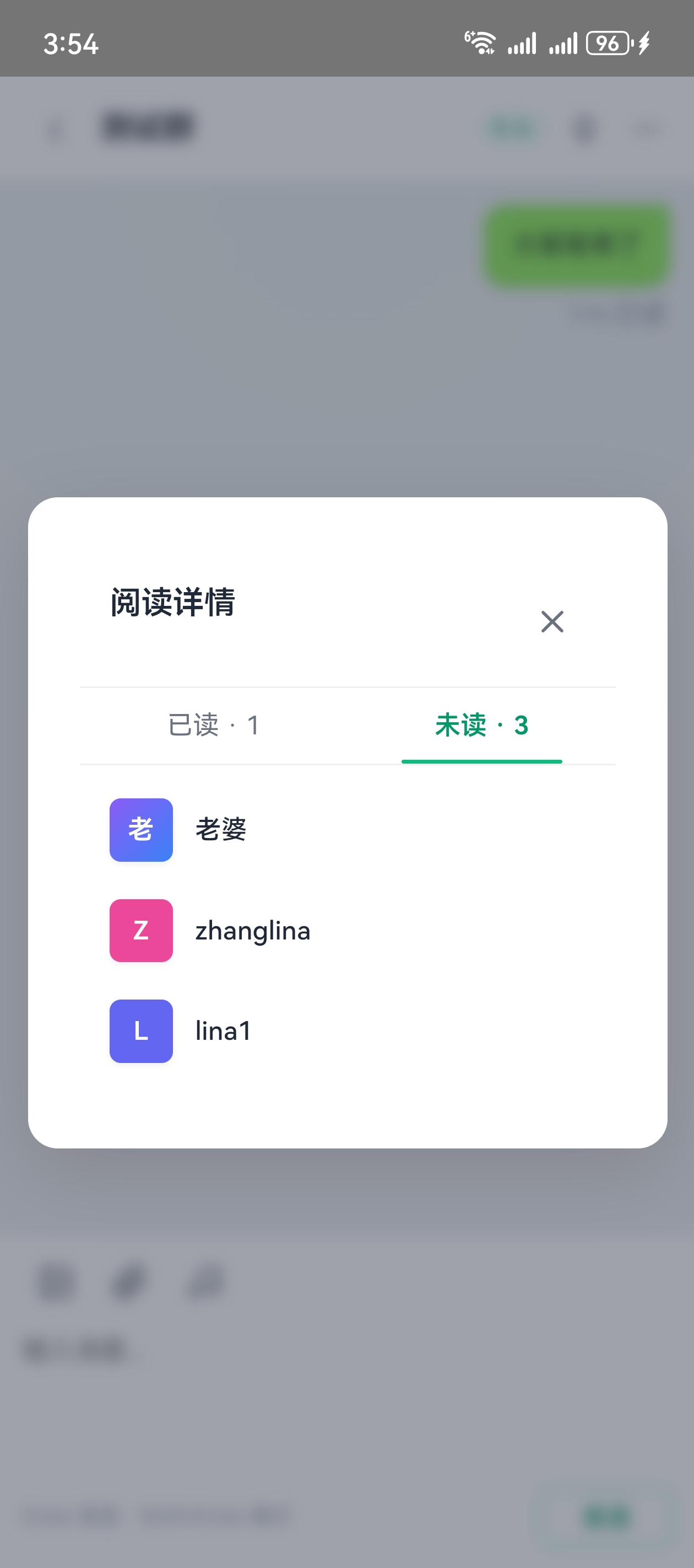 未读